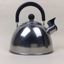 Copco 1-1/2 Quart Stovetop Tea Water Whistle Kettle Stainless Steel  #0112 Used - £9.48 GBP