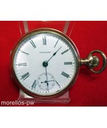 1902 AMERICAN WALTHAM  POCKET WATCH 18 SIDEWINDER GOLD FILLED CASE      ... - $410.57 CAD