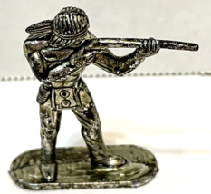 Rare VTG 60s Plastic Native American with Gun Toy 2.25&quot;  Made in Hong Kong 1066 - £12.24 GBP