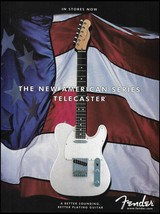 Fender American Series White Telecaster guitar ad 2000 advertisement print - $4.50