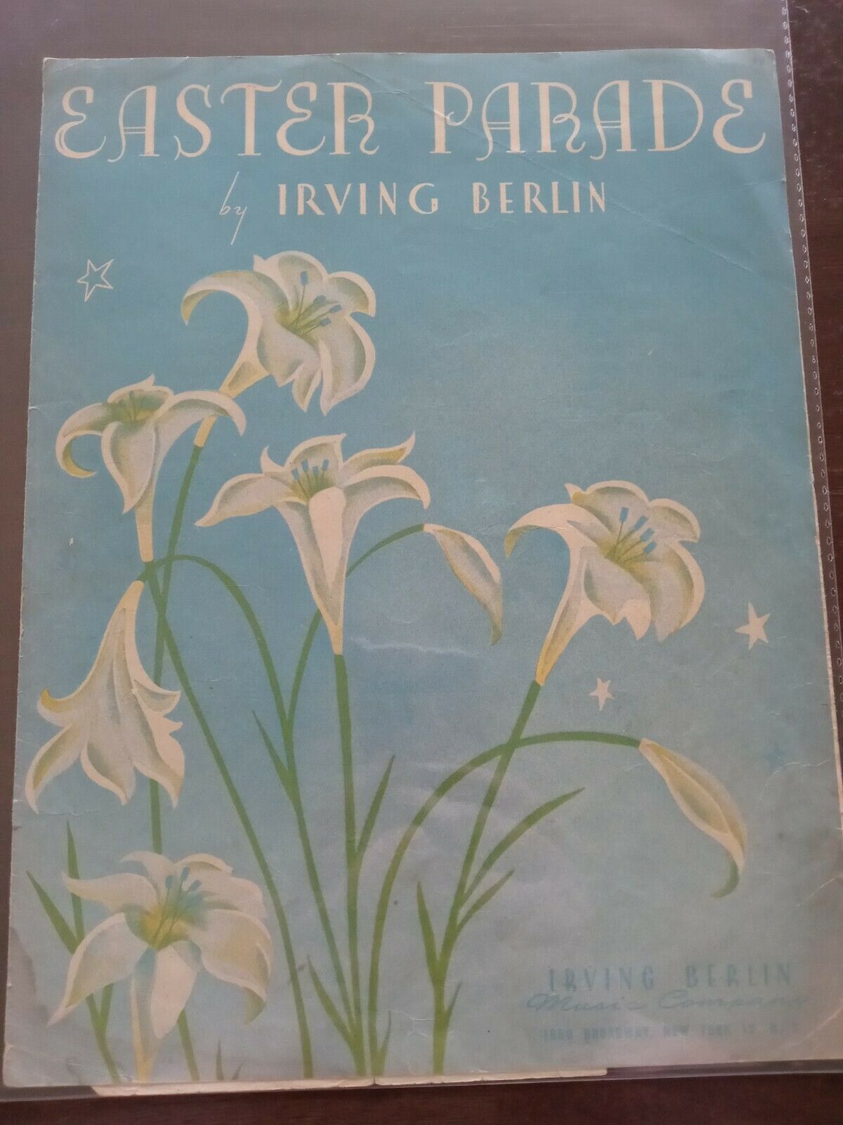 Vintage 1933 EASTER PARADE By Irving Berlin Sheet Music - $18.69