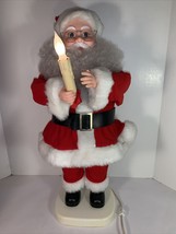 SANTA’S BEST LIGHTED ANIMATED CHRISTMAS SANTA CLAUS   25inch - £27.60 GBP