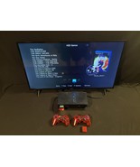 Playstation 2 Ps2 4TB Drive, Red Wireless Controllers, Games, Hdmi - $395.00