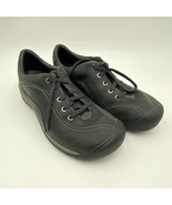 Keen Womens Presidio II Hiking Sneaker Size 8 M Black Gray Leather Shoes... - £31.13 GBP