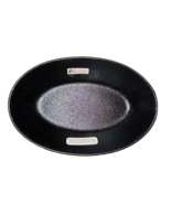 Maxwell &amp; Williams Caviar Black Oval Bowl 20cm - $67.97 MXN