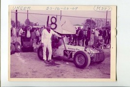 Unger #18 Winged Super Modified Racing Photo 3.5&quot;x5&quot; - £27.07 GBP