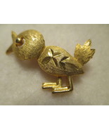 Tweeting Baby Bird Brooch by Mamselle Vintage - $9.54 CAD