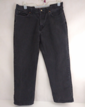 Lee Relaxed Fit Straight Leg Superior Comfort Midnight Black Men&#39;s Jeans... - $14.54