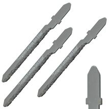 Fiberglass T Shank Scroll Jigsaw Blades Set 5 Carbide Grit Jigsaw Blades... - $14.84+