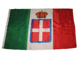 Moon Knives 3x5 Kingdom of Italy Italian Royal Crown Premium Quality Flag 3x5 Ba - £6.10 GBP