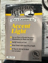 Hampton Bay Lighting 305-723 Decorative Accent Light  Floor Light Fixture  - $10.77