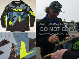 Dylan Ferrandis Supercross Motocross signed Thor Jersey COA proof autographed. - £273.78 GBP