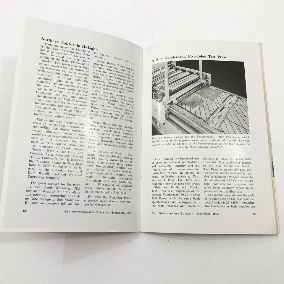 Photoengravers Bulletin Annual Convention September 1963 American Engravers Item image 7