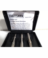 Craftsman Screw Out 52154 3 piece screw extractor - $185.58 MXN