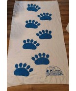 Klondike Rare Vintage Beach Bath Towel Polar Bear J &amp; M Textiles 52x29.5... - £32.31 GBP