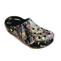 CROCS Classic Harry Potter Vera Bradley Clog Sandals Mens Size 13 Black Multi - £52.32 GBP