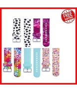 5-Pack Colorful Silicone Bands for Verizon Gizmo &amp; Gabb Watches - Adjust... - $532.12 MXN