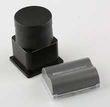 Nikon Accesorios Pack Lote : EN-EL3e Batería &amp; Xtend-a-View LCD Visor &amp; ... - £78.69 GBP