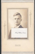 Henry William Dicker Cabinet Photo (1923-1980) - Springfield, Maine - £13.84 GBP