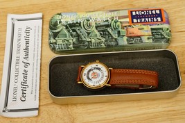 Lionel Train Collectible Watch Unisex Quartz NOS in Metal Railroad Tin - $24.74
