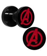 Marvel Avengers 1/2&quot; (12mm) 0000g Screw Fit Ear Plug 316L Stainless Stee... - $12.57 CAD