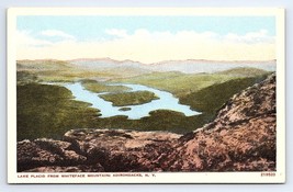 Postcard Lake Placid From Whiteface Mountain Adirondacks New York NY - £3.54 GBP