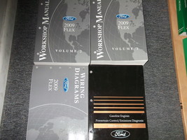 2009 Ford Flex Service Shop Repair Manual Set W Ewd + Pced Oem Factory - $139.95