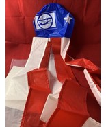 VTG Pepsi Cola Nylon ADVERTISING WINDSOCK Kite NOS - $1,330.29 MXN