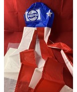 VTG Pepsi Cola Nylon ADVERTISING WINDSOCK Kite NOS - £54.87 GBP