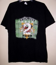 Motley Crue Cruefest 2 Concert Tour T Shirt 2009 Godsmack Drowning Pool Size LG - $109.99
