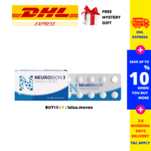 4 X NEUROBION 60's Vitamin B1, B6, B12 Nerve Relief Numbness Tingling DHL - $114.10