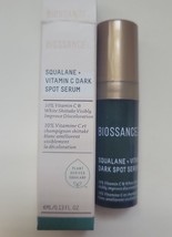 Biossance Squalane + Vitamin C Dark Spot Serum  .13 Oz Trial/Travel NEW IN BOX - £10.63 GBP