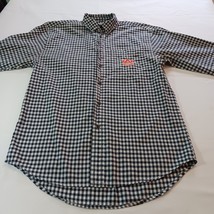 Pressbox Auburn Tigers Men’s Button Down Checkered Plaid Long Sleeved Shirt L image 7