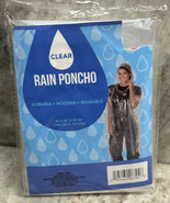 Clear Durable Hooded Reusable 39.4x50lnches - $12.01 CAD