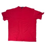 Lands&#39; End Men&#39;s Short-Sleeve T-Shirt Crew-Neck Red Sz. L - €10,09 EUR