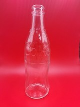 COCA-COLA BOTTLE-1969-10Fl. OZ-No Deposit-Clear Classic Shape-VINTAGE-EX... - $11.76