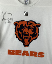 Chicago Bears T Shirt NFL Football Team Logo Tee Crew Signed Mens Large - £23.42 GBP