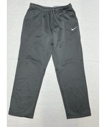 Nike Therma Dri Fit Training Pants Men’s Large Charcoal Fleece Stretch EUC - $473.08 MXN