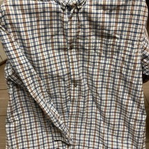 Blue Mountain Flannel Plaid Long Sleeve Shirt Size 3XL - £13.98 GBP