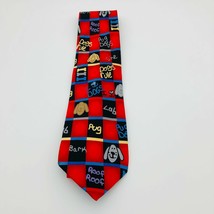The Jimmy Fund Expressions Red Dog Necktie Designed by Samantha Age 10  ... - £11.73 GBP
