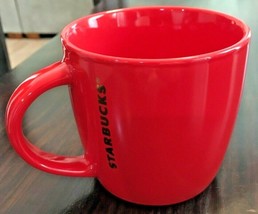 2017 Starbucks Coffee Mug Cup Red 14 oz Seattle Ceramic Heavy Duty - £5.57 GBP