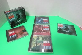 Broke Black And Blue Blues Anthology Audio 4 CD Set W/40 Page Booklet - £15.62 GBP