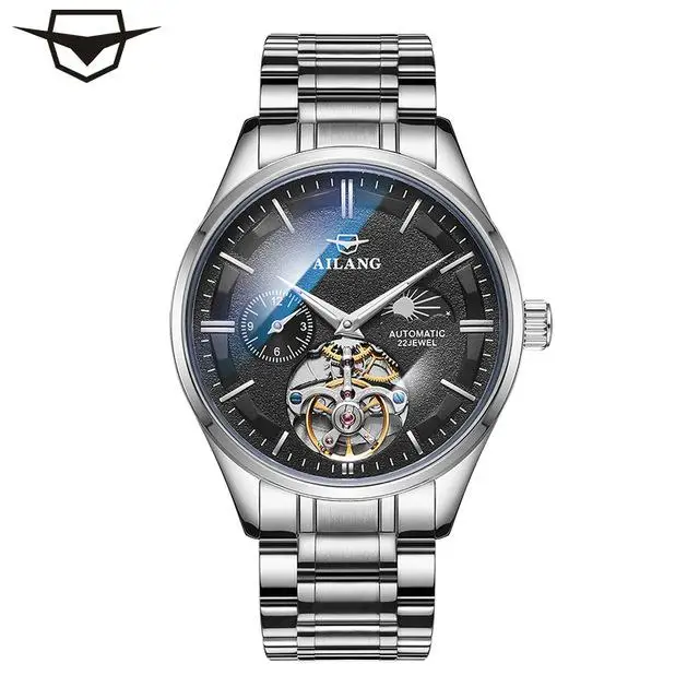 Automatic Watch Mechanical Watch for Men Tourbillon Waterproof Date Watch