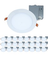 Pack of 24 HALO HLBE 6 in. Slim Canless Downlight 3000K Construction/Rem... - $3,596.91 MXN