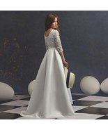 First communion Girls&#39; Dress Light Luxury High end Super Immortal Flower... - £111.09 GBP