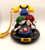 M&amp;M&#39;s Candy Animated Telephone Red Blue Green Talking Animation Tested Works - £42.68 GBP