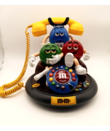 M&amp;M&#39;s Candy Animated Telephone Red Blue Green Talking Animation Tested W... - £42.66 GBP
