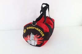 Vintage 90s Distressed Spell Out BP Oil Firefighter Handled Duffel Bag C... - $44.50