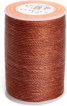 Waxed Polyester Cord Wax Coated Strings Waterproof Round Wax Coated Thread for B - £18.45 GBP