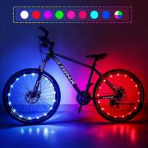 2 Pack LED Bicycle Wheel Light, 7 Colours In One Waterproof Bicycle - £135.30 GBP